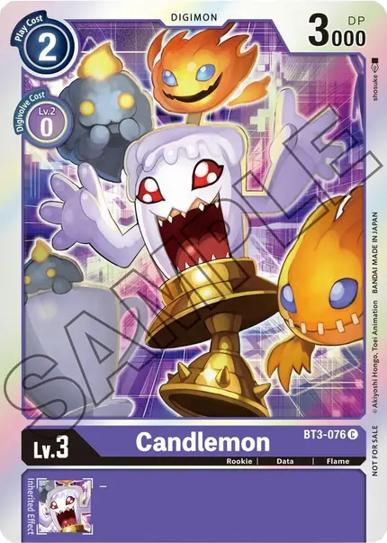 Candlemon - BT3-076 (Event Pack 1)
