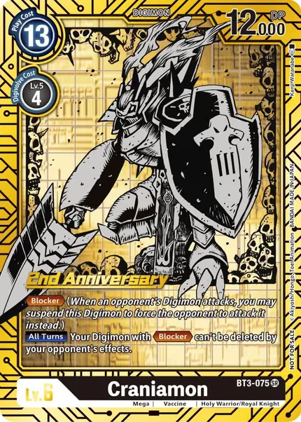 Craniamon (2nd Anniversary Card Set)