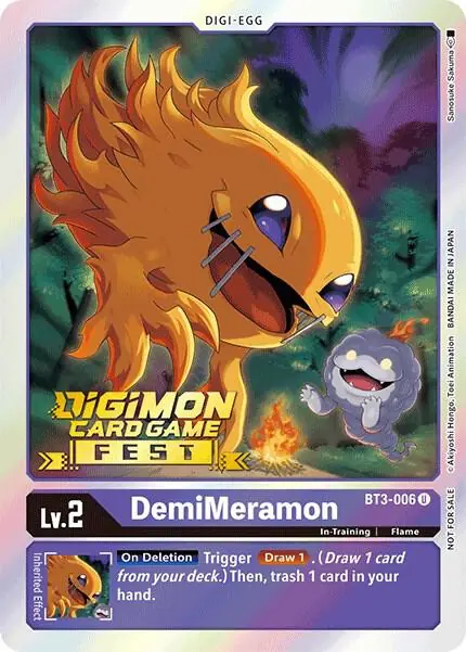 DemiMeramon (Digimon Card Game Fest 2022)