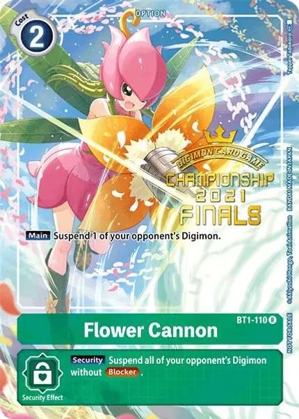 Flower Cannon (2021 Championship Finals Tamer's Evolution Pack)
