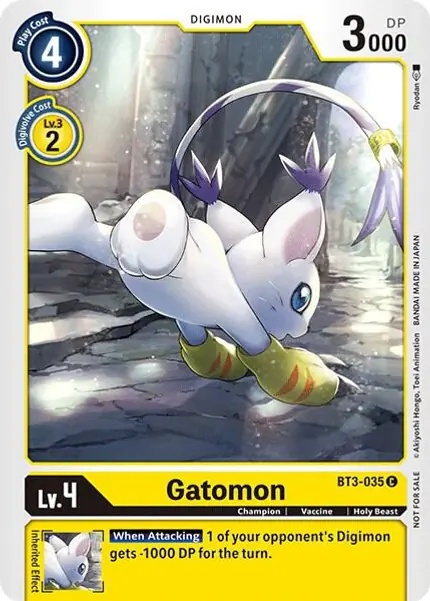 Gatomon - BT3-035 (Official Tournament Pack Vol.3)