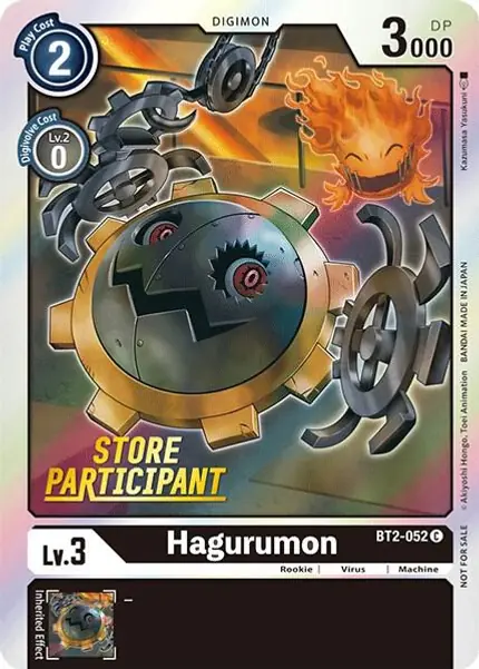 Hagurumon - BT2-052 (Store Participant)