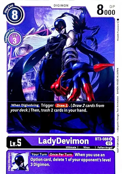 LadyDevimon - BT3-088 (Official Tournament Pack Vol.4)