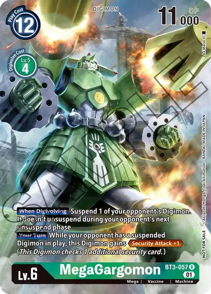 MegaGargomon (Tamer's Card Set 1)