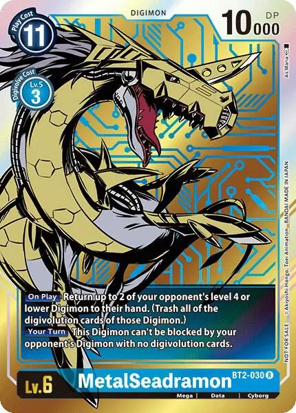 MetalSeadramon - BT2-030 (Dash Pack Ver. 1.0)
