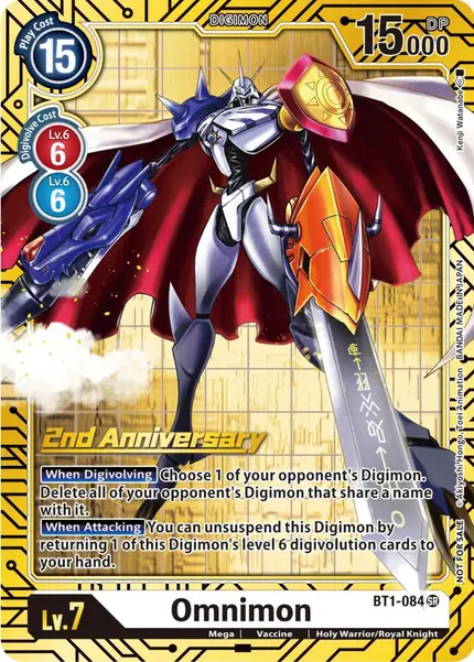Omnimon (2nd Anniversary Card Set)
