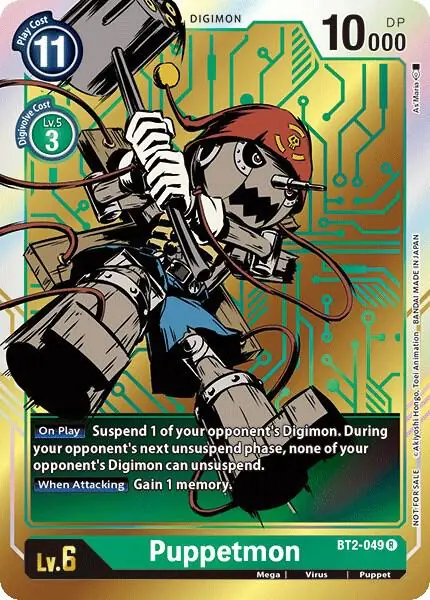Puppetmon - BT2-049 (Dash Pack Ver. 1.0)