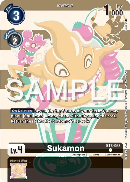 Sukamon (Digimon Illustration Competition Pack 2023)