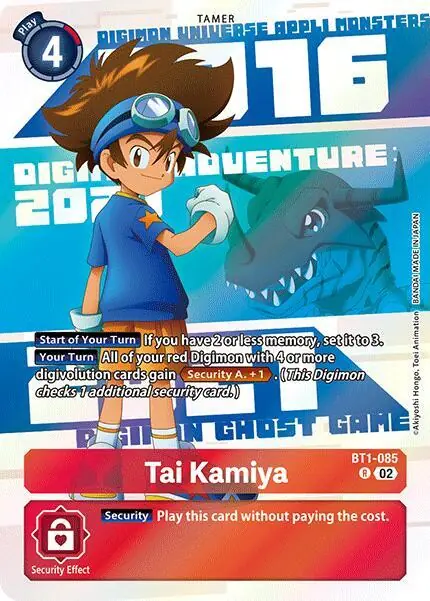 Tai Kamiya - BT1-085 (Digimon Animation Series 25th Anniversary Set)