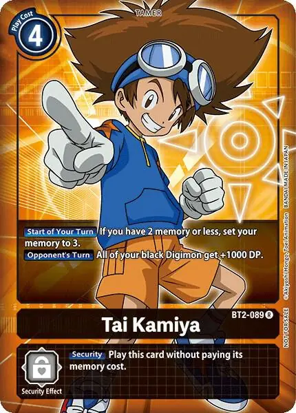 Tai Kamiya - BT2-089 (Box Topper)