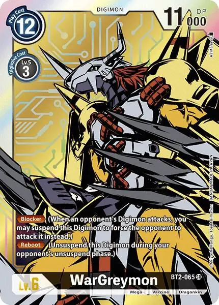 WarGreymon - BT2-065 (Alternate Art)