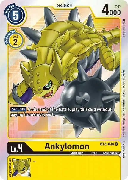 Ankylomon (Box Topper)