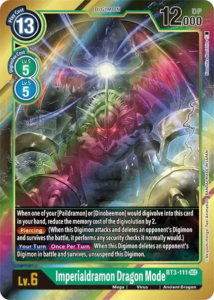 Imperialdramon Dragon Mode (Alternate Art)