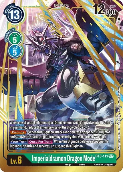 Imperialdramon Dragon Mode (Secret Rare)