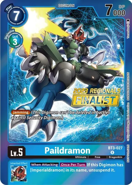 Paildramon (2023 Regionals Finalist)