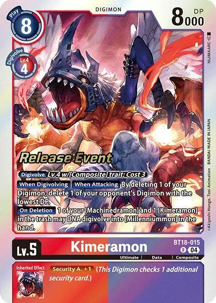 Kimeramon - BT18-015