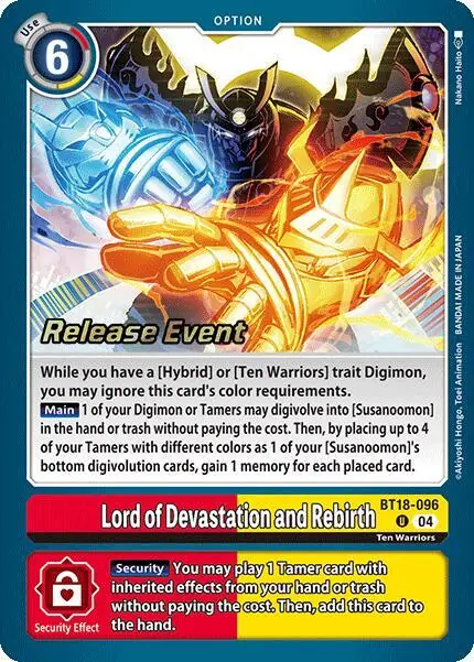 Lord of Devastation and Rebirth