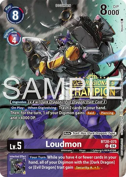 Loudmon (Regionals 25-26 Season 2 Champion)