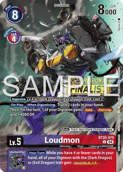 Loudmon (Regionals 25-26 Season 2 Finalist)