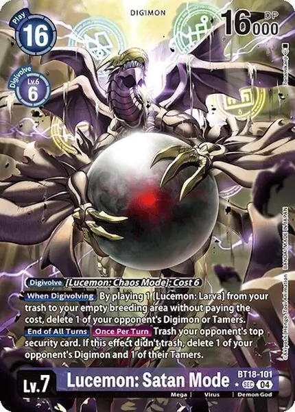 Lucemon: Satan Mode (Alternate Art)