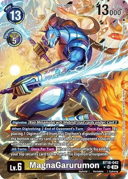 MagnaGarurumon (Alternate Art)