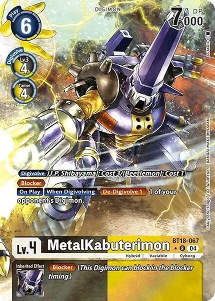 MetalKabuterimon (Alternate Art)