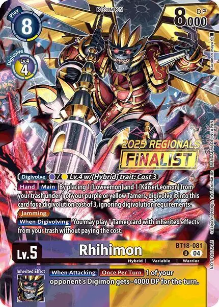 Rhihimon (2025 Regionals Finalist)