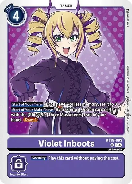 Violet Inboots - BT18-093