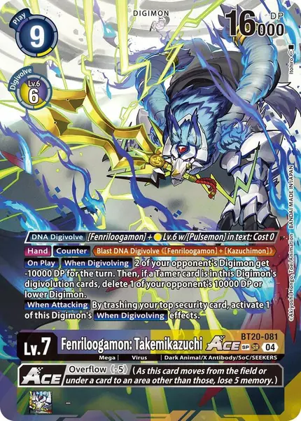 Fenriloogamon: Takemikazuchi ACE (Textured)