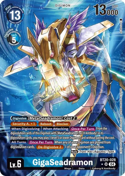 GigaSeadramon (Alternate Art)