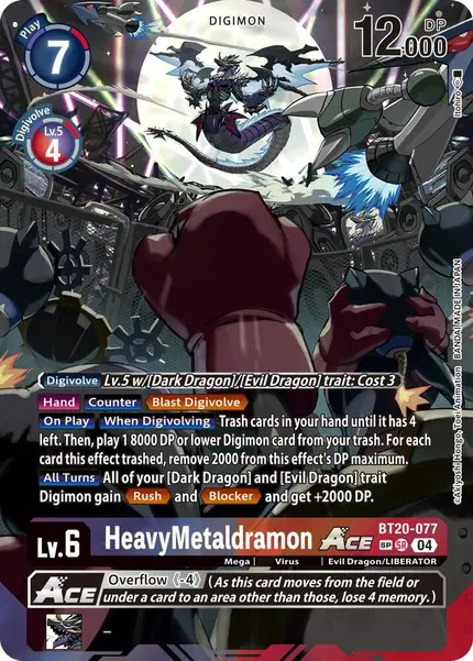 HeavyMetaldramon ACE (Textured)
