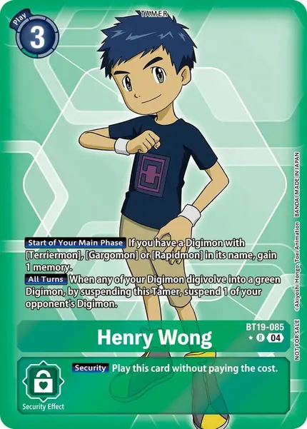 Henry Wong (Release Special Booster 2.5: Box Promotion Pack)