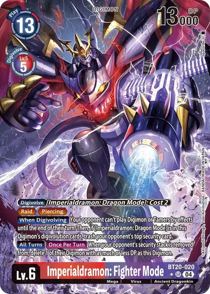 Imperialdramon: Fighter Mode (Alternate Art)