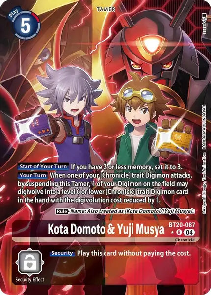 Kota Domoto & Yuji Musya (Alternate Art)