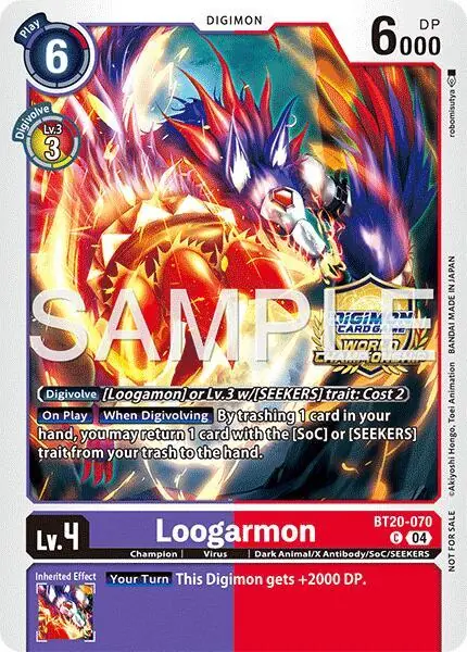 Loogarmon (Regionals 25-26 Season 2 Champion)