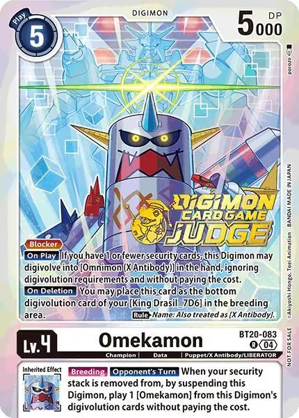 Omekamon (Judge Pack 2025 Wave 1)
