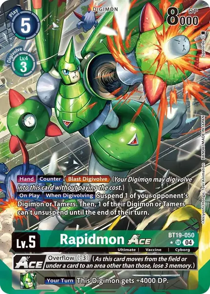 Rapidmon ACE (Alternate Art)