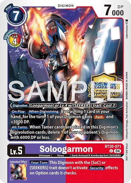 Soloogarmon (Championship 25-26 Finals Season 2)