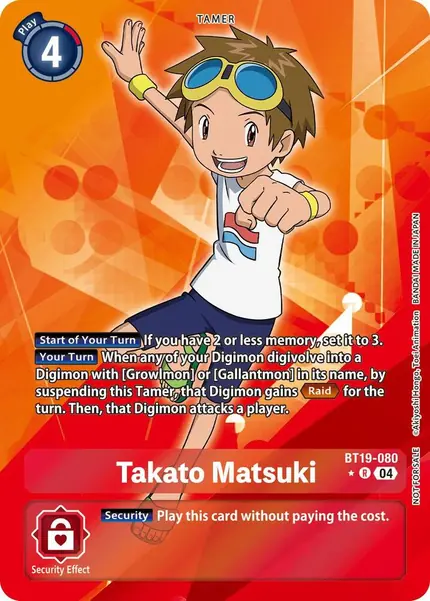 Takato Matsuki (Release Special Booster 2.5: Box Promotion Pack)
