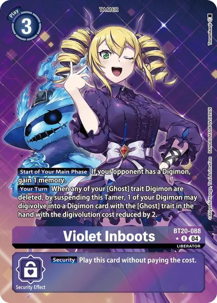 Violet Inboots - BT20-088 (Alternate Art)