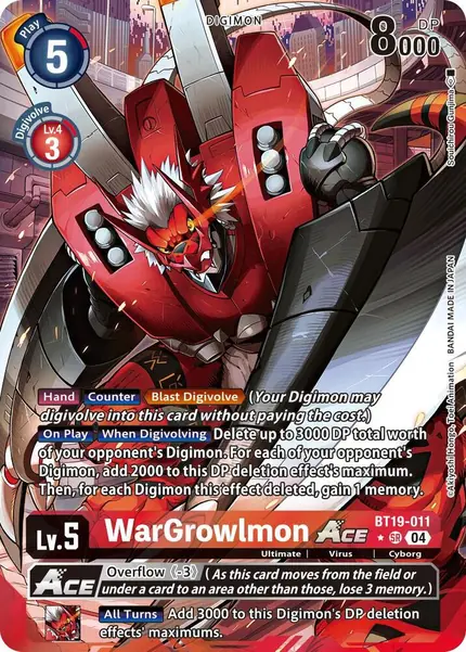 WarGrowlmon ACE (Alternate Art)