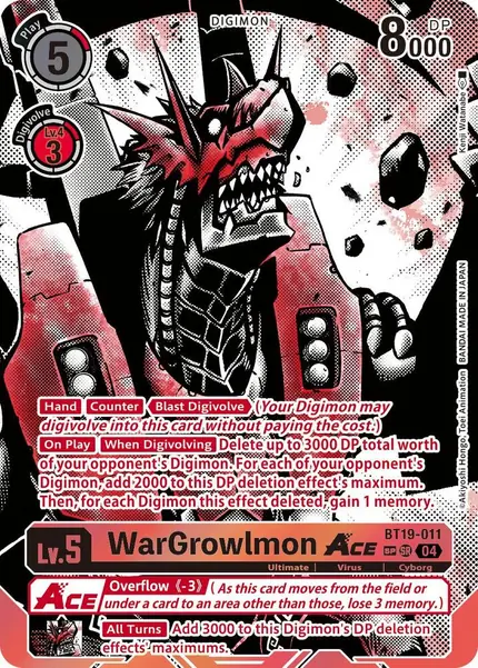 WarGrowlmon ACE (Textured)