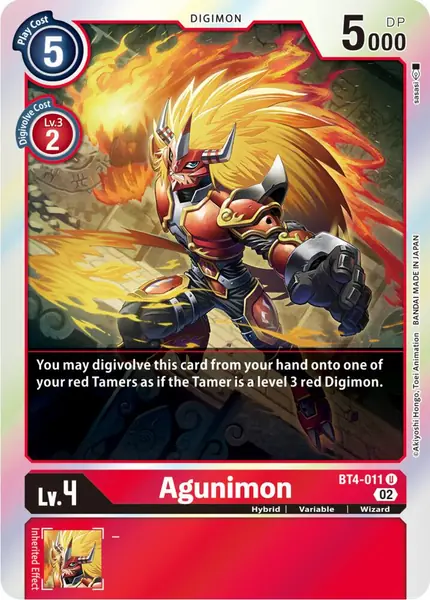 Agunimon (Resurgence Booster Reprint)
