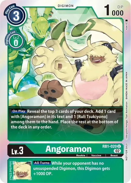 Angoramon (Resurgence Booster Box Promotion Pack)