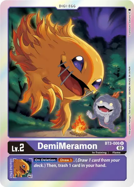 DemiMeramon (Resurgence Booster Reprint)