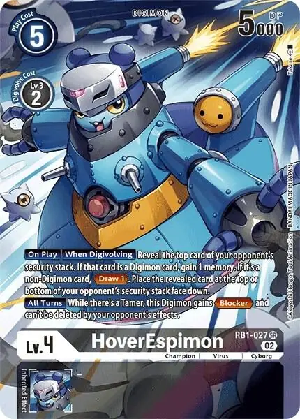 HoverEspimon (Textured Alternate Art)