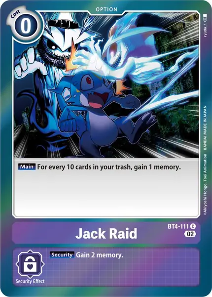 Jack Raid (Resurgence Booster Reprint)
