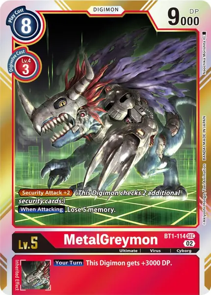 MetalGreymon (Resurgence Booster Reprint)