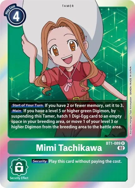Mimi Tachikawa - BT1-089 (Resurgence Booster Reprint)