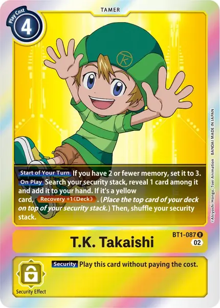 T.K. Takaishi (Resurgence Booster Reprint)